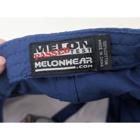 Melonwear Chicago Cubs Mascot Cubby Baseball Logo Fitted Hat Cap Clarks Crew OS - Picture 5 of 5